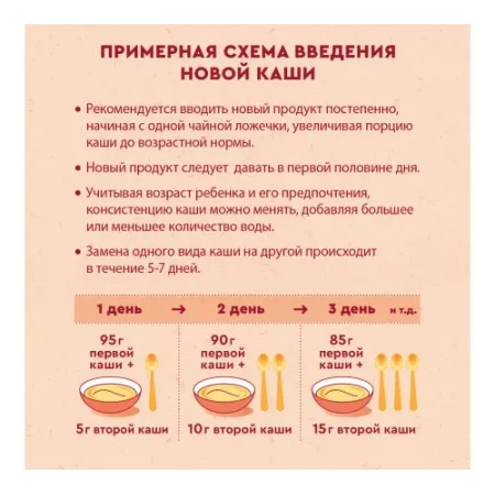 Винни Каша молочная 3 злака с манго и бананом (6 м+)200 гр.