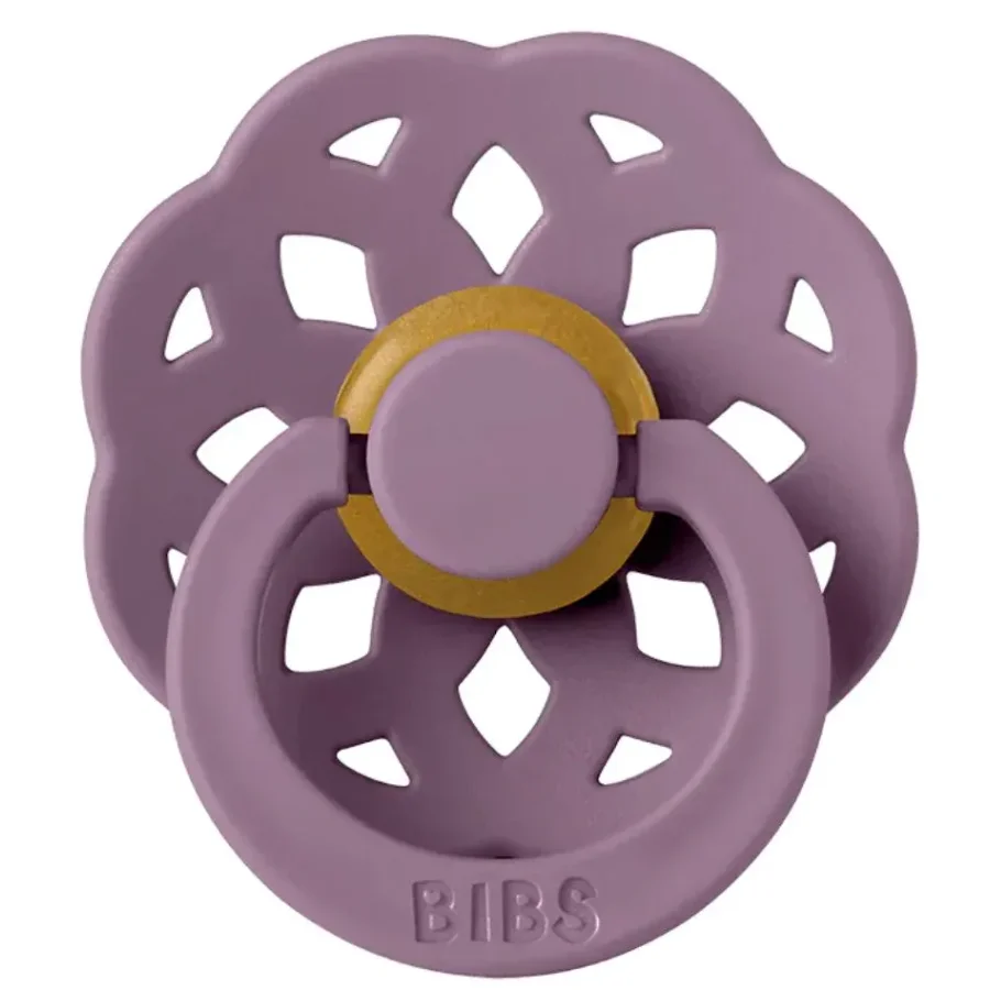 Suzeta rotunda din latex BIBS Boheme Mauve (0-6 luni) foto