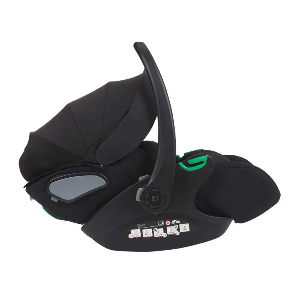 Автокресло i-Size KikkaBoo i-Trail Black, 40-87 см foto