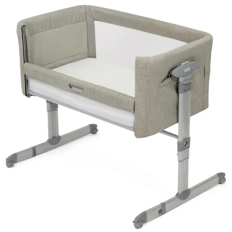 Кроватка Cosleeper 2 в 1 Joie Roomie Glide Almond foto