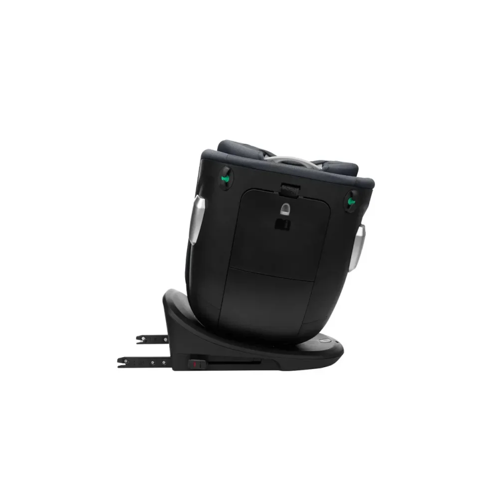 Scaun auto rotativ cu isofix KikkaBoo i-Drive Dark Grey, 40-150 cm foto