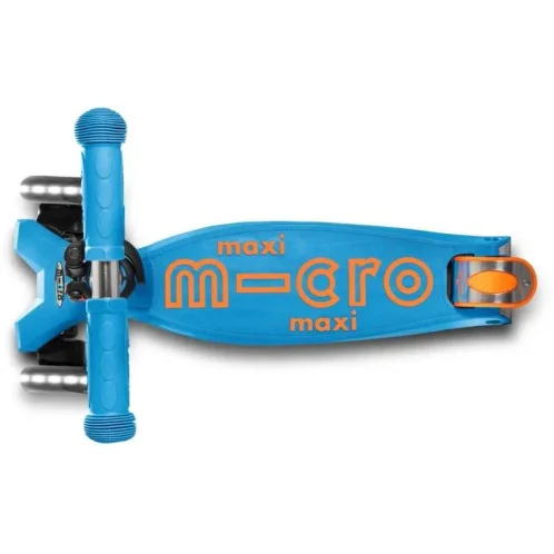 Самокат Micro Maxi Deluxe LED Carribean Blue foto