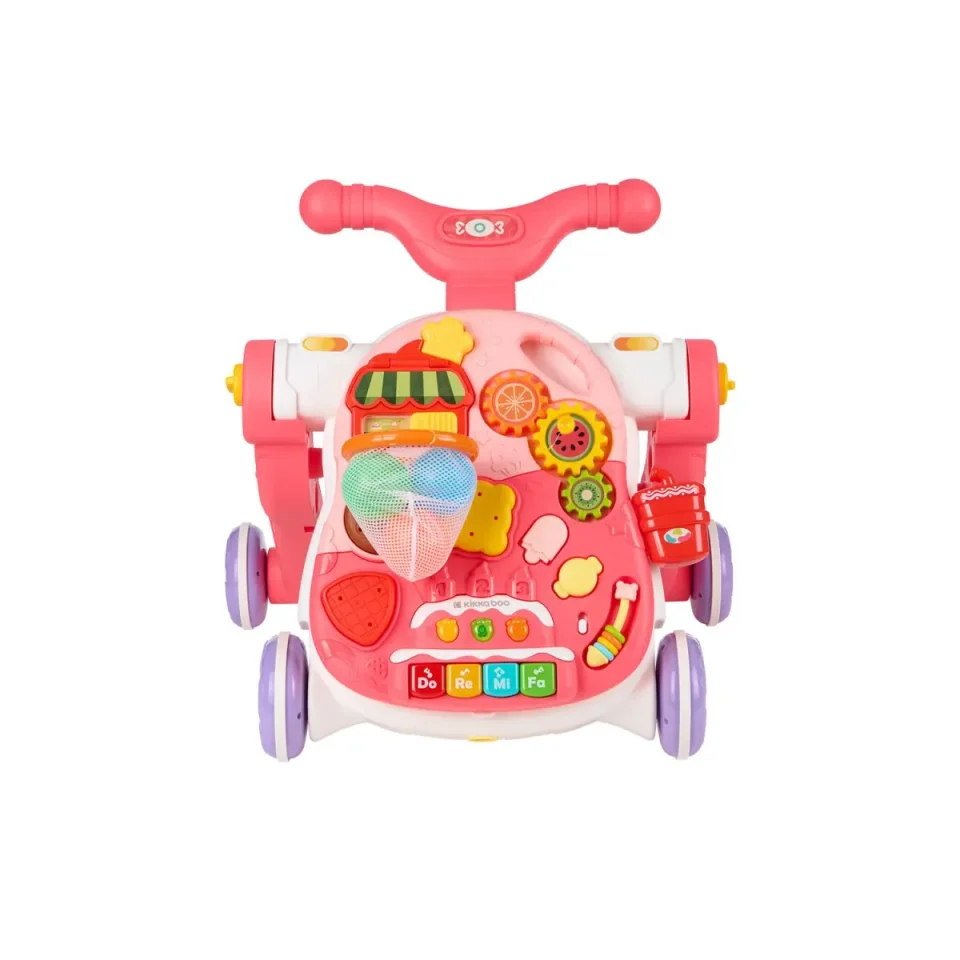 Ходунки 4 в 1 KikkaBoo Sweet Escape Pink foto