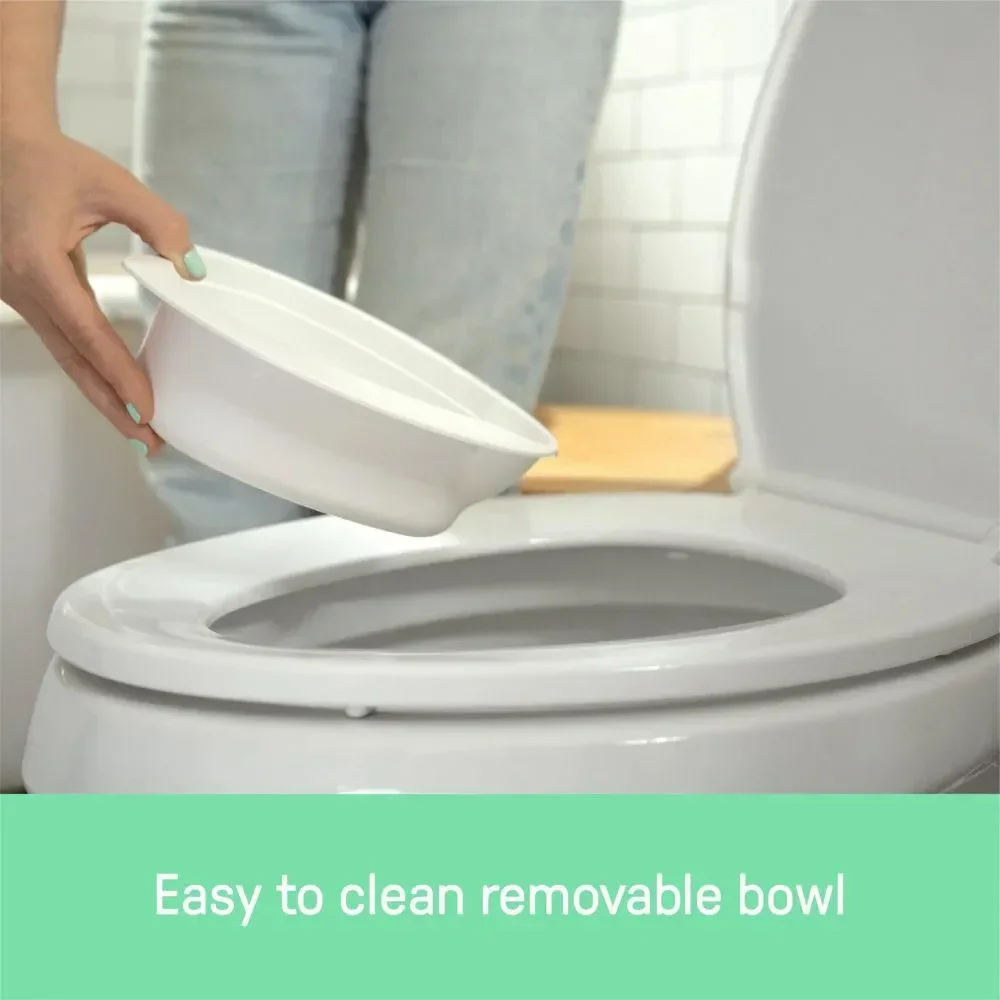 Olita cu sunete Ingenuity My Size Potty Pro Alba foto