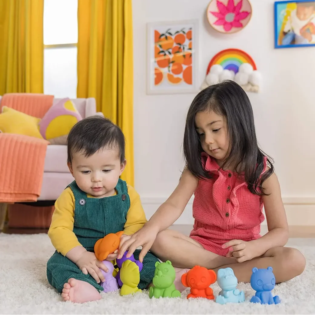 Игрушка Bright Starts Команда разноцветных животных foto