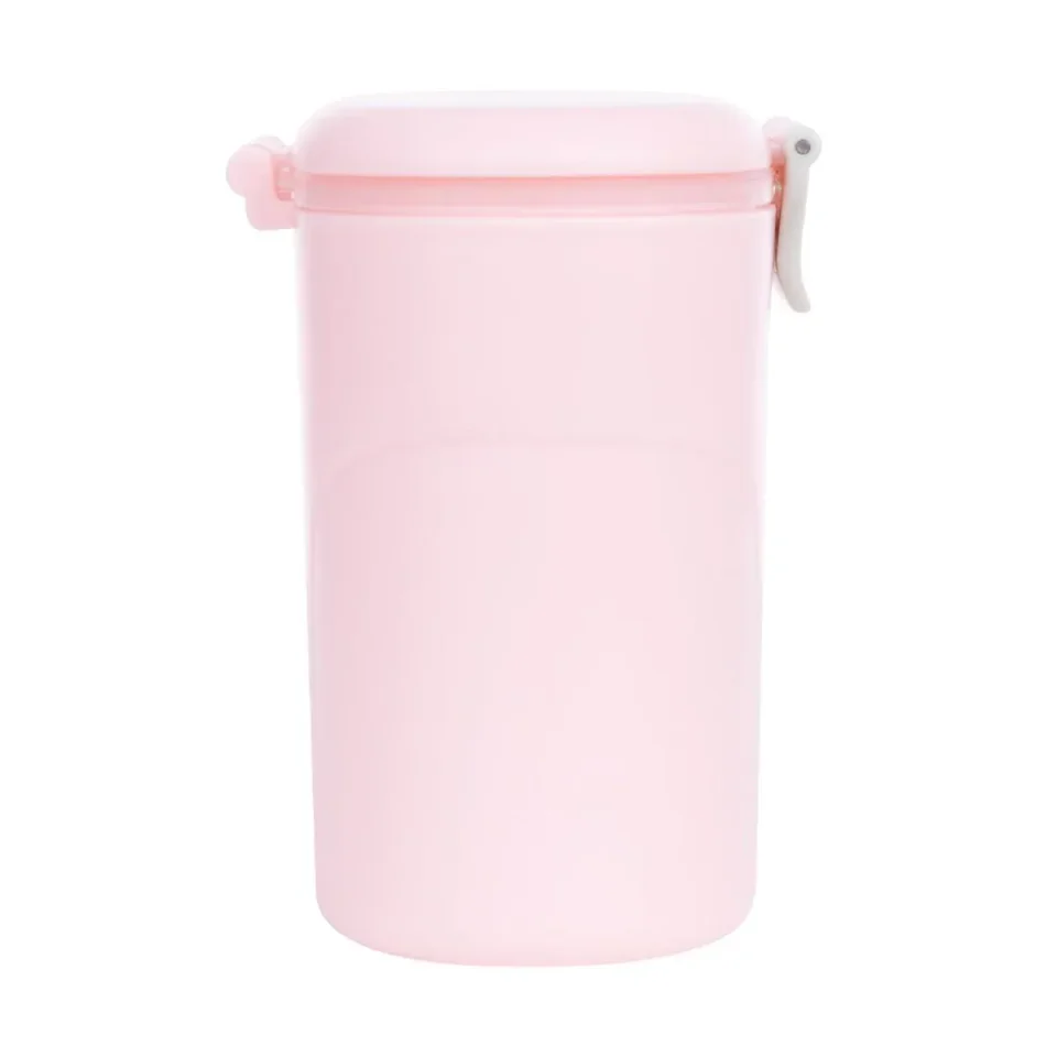 Контейнер для молочной смеси с ложкой KikkaBoo Pink, 160 г foto