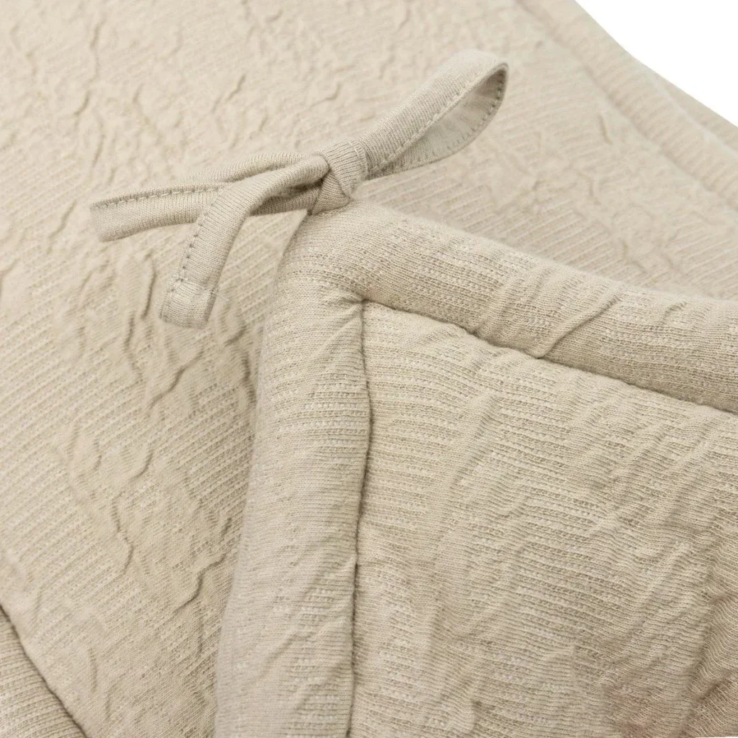 Боковая защита детской кроватки Jollein Soft Waves Olive Green, 180x30 см foto