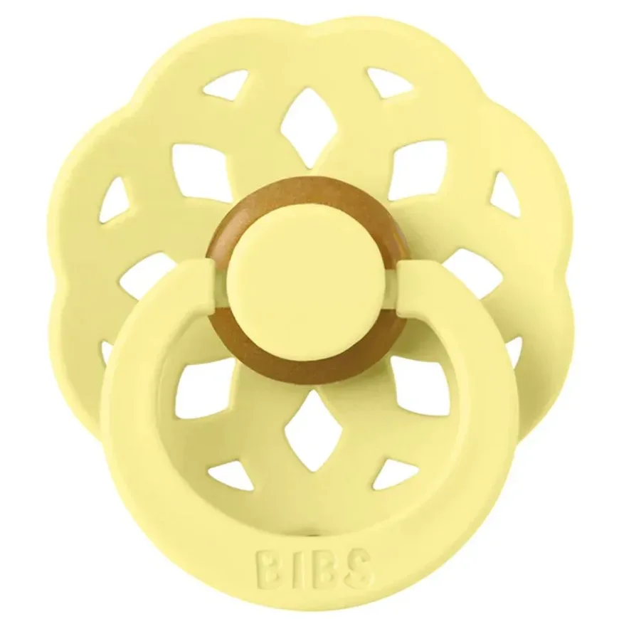 Suzeta rotunda din latex BIBS Boheme Sunshine (6-18 luni) foto