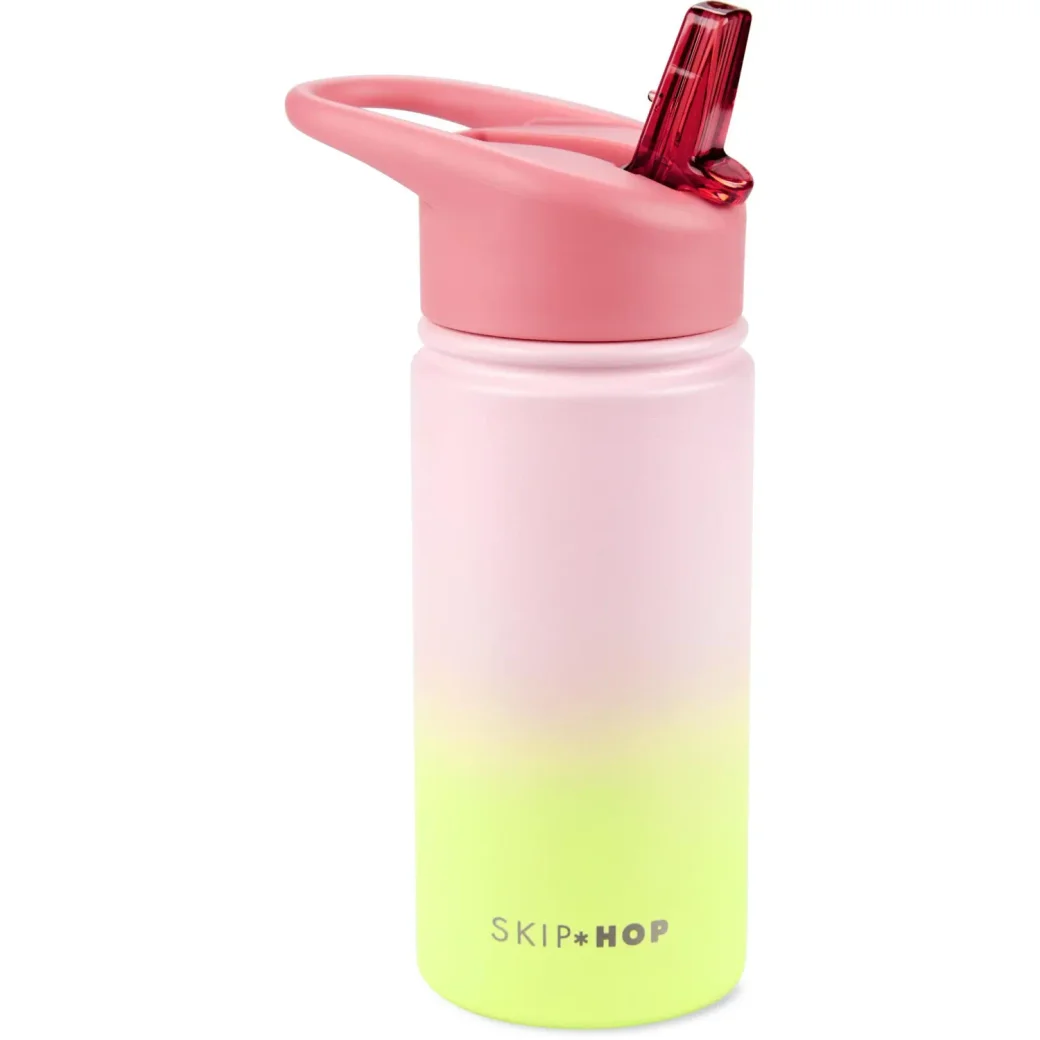 Термо-бутылочка из нержавеющей стали Skip Hop Wander Pink, 450 мл foto