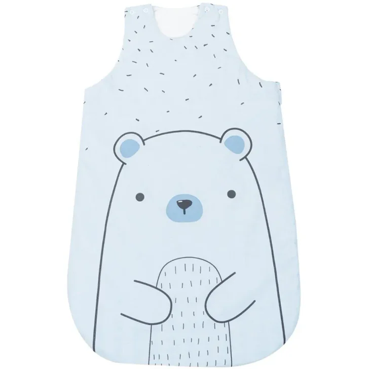 Sac de dormit de iarna KikkaBoo Bear with me Blue (0-6 luni) foto