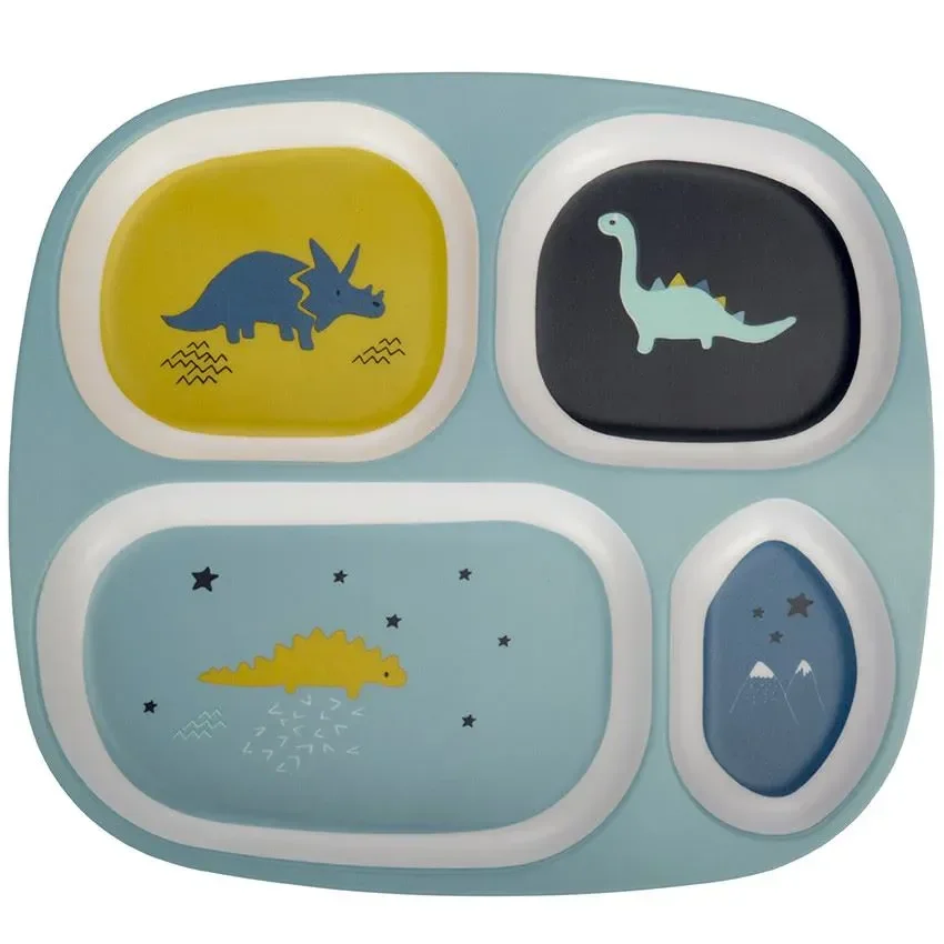 Farfurie compartimentata Premaman My Dino Friends foto