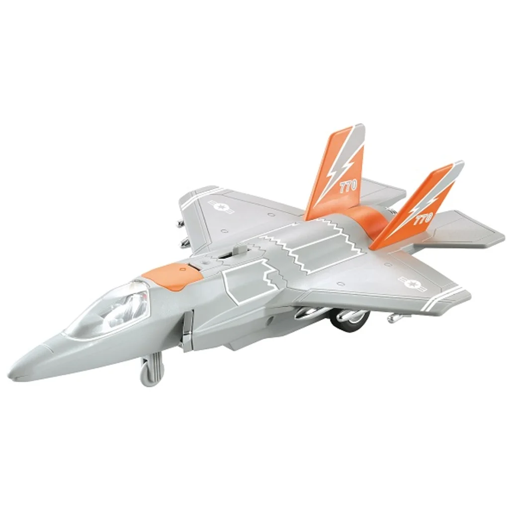 1:20 Avion cu inertie "Jet Fighter" (lumina/sunet)