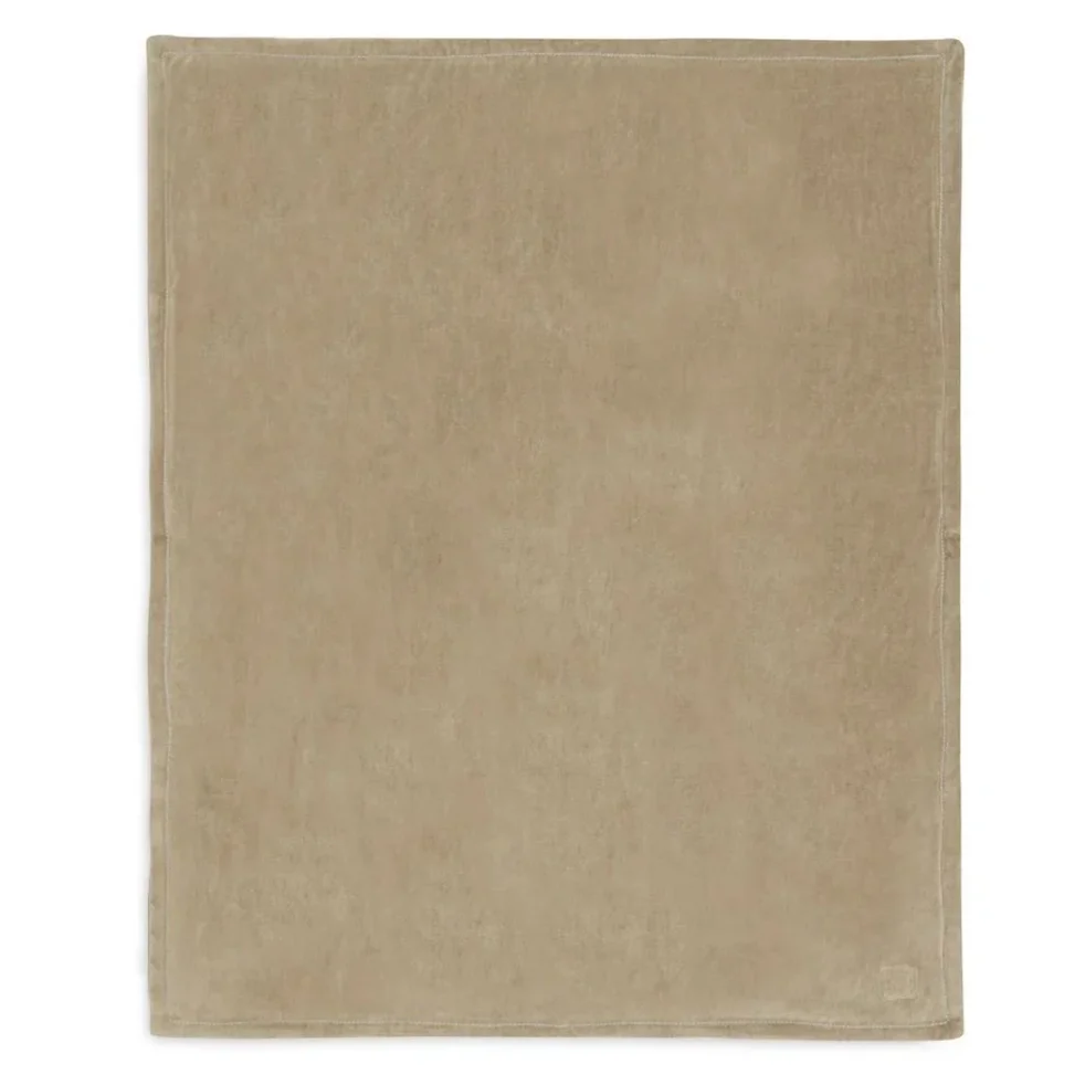 Paturica Jollein Soft Waves Olive Green, 75x100 cm
