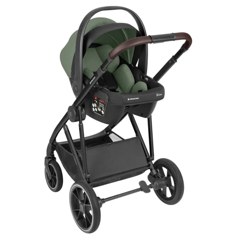Carucior 3 in 1 KikkaBoo Chiara Army Green