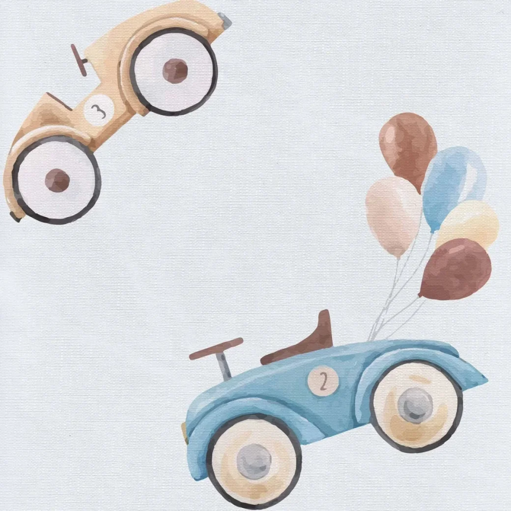 Saltea de infasat moale Ceba Baby Retro Cars, 70x50 cm