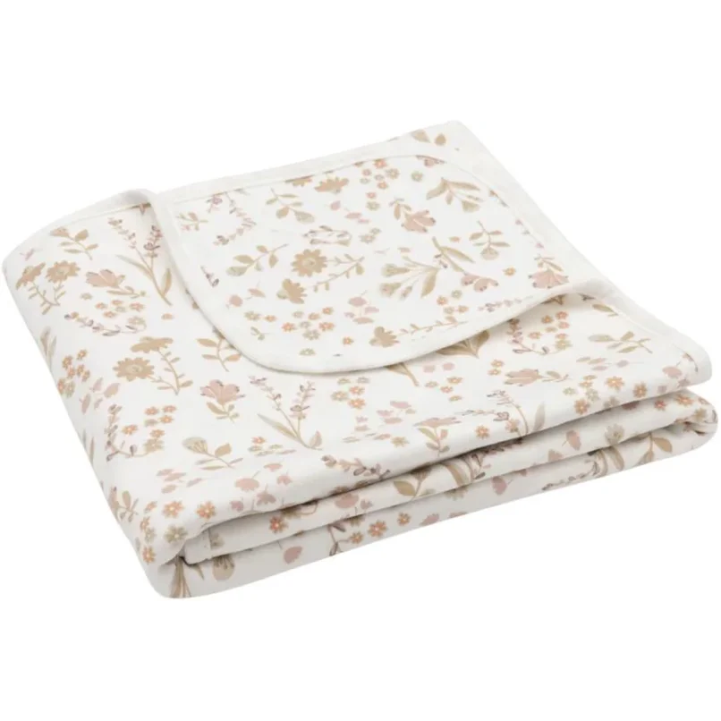 Paturica Jollein Jersey Bloomy, 75x100 cm