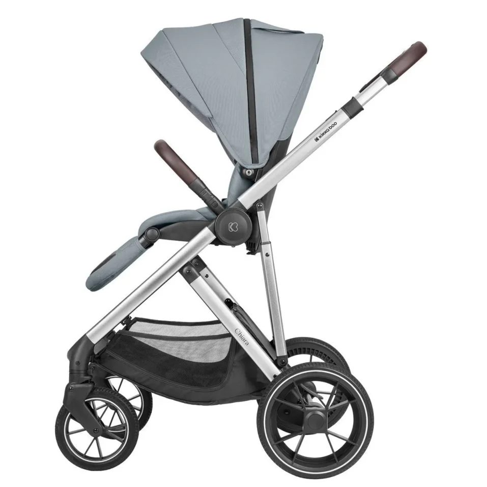 Carucior 3 in 1 KikkaBoo Chiara Grey