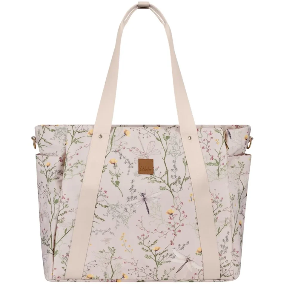 Сумка для мам KikkaBoo Florence Secret Garden Beige