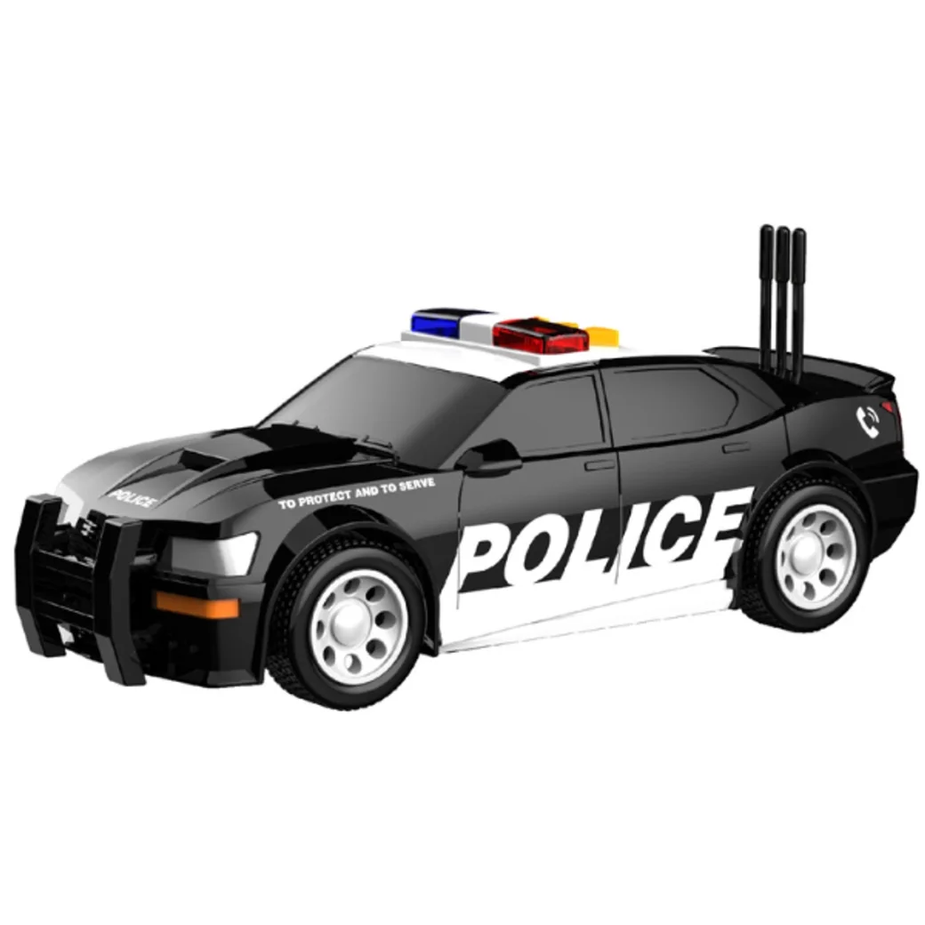 1:32 Mașină de poliție cu fricțiune (lumini /sunete)