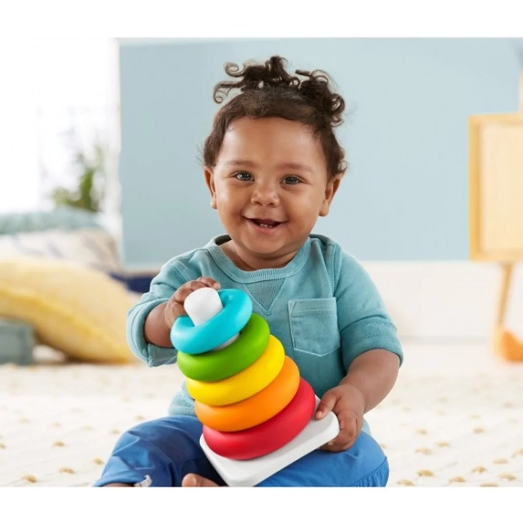 Fisher-Price Piramida Rock-a-Stack (eco-material)