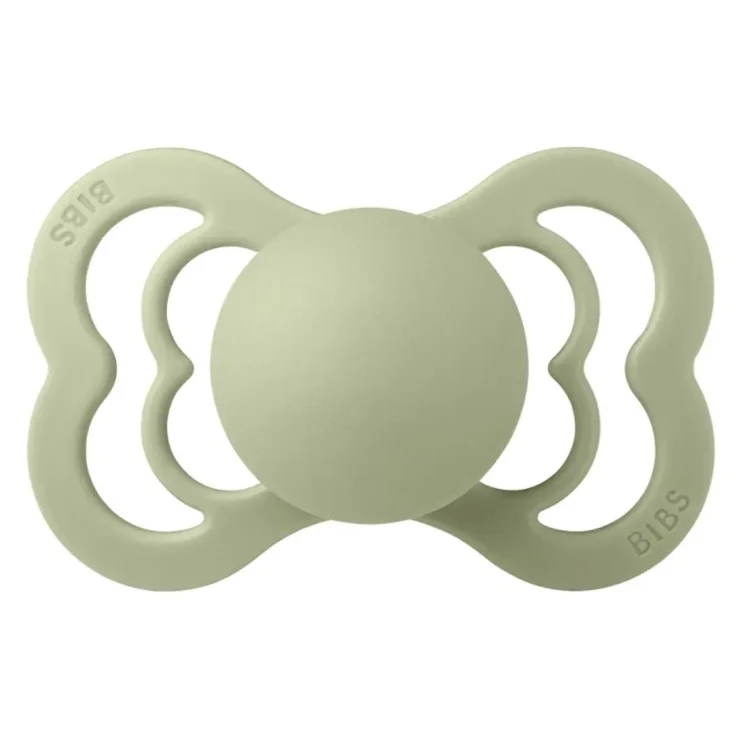 Suzeta simetrica din latex BIBS Supreme Sage (0-6 luni) foto