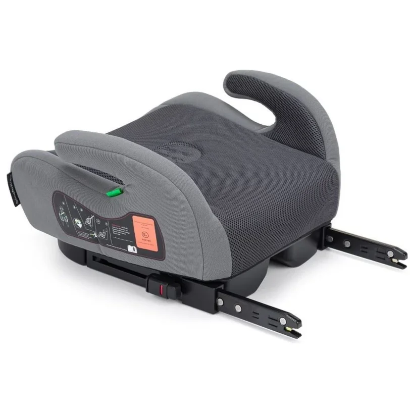 Scaun auto booster Petite&Mars Optimus Pro i-Size Grey Air, 125-150 cm