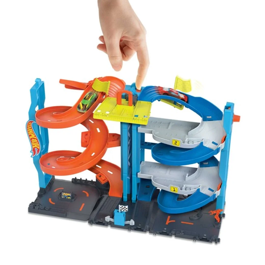Hot Wheels Set de joc "Turn-transformer de curse urbane"