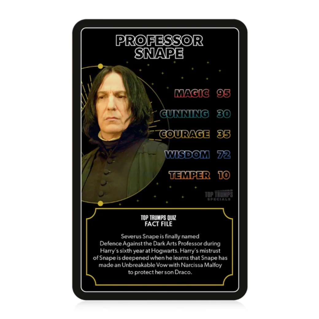 Joc de masă Top Trumps "Eroii din Hogwarts" (en)