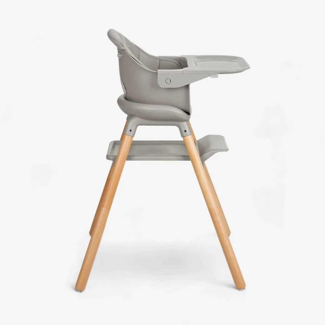 Scaun de masa 6 in 1 KikkaBoo Woody Grey