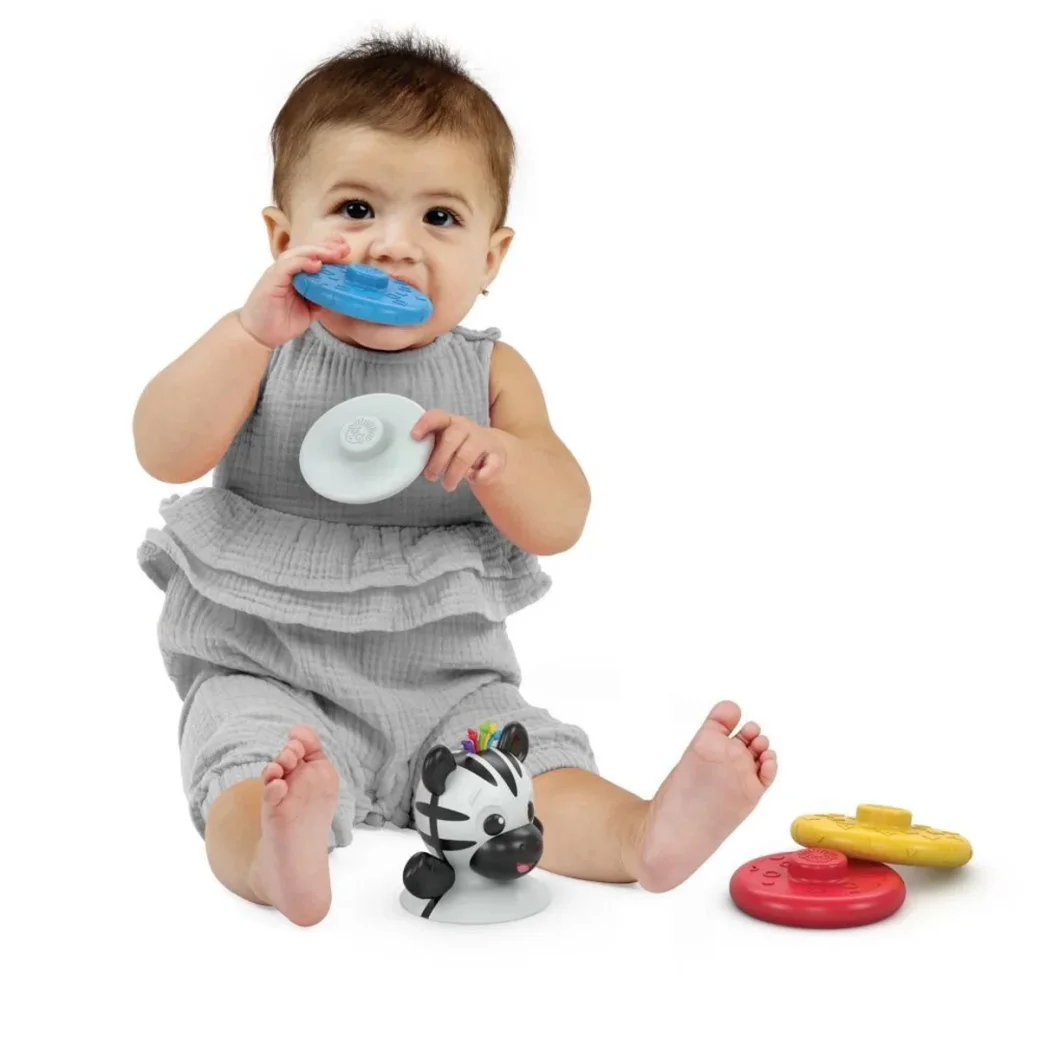 Погремушка и игрушка для прорезывания зубов Baby Einstein Zen, не содержит BPA