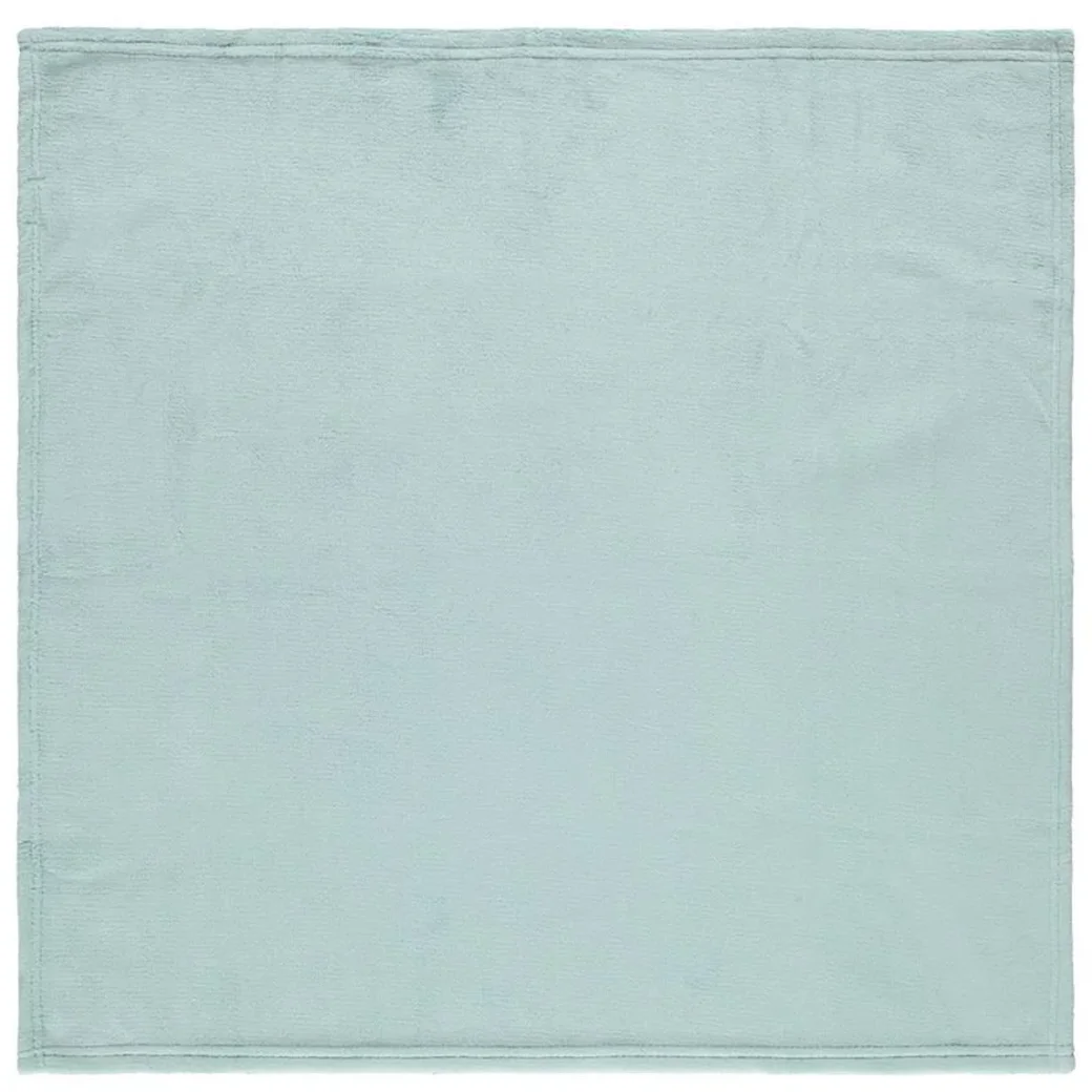Paturica din sherpa Premaman Albastra, 75x75 cm