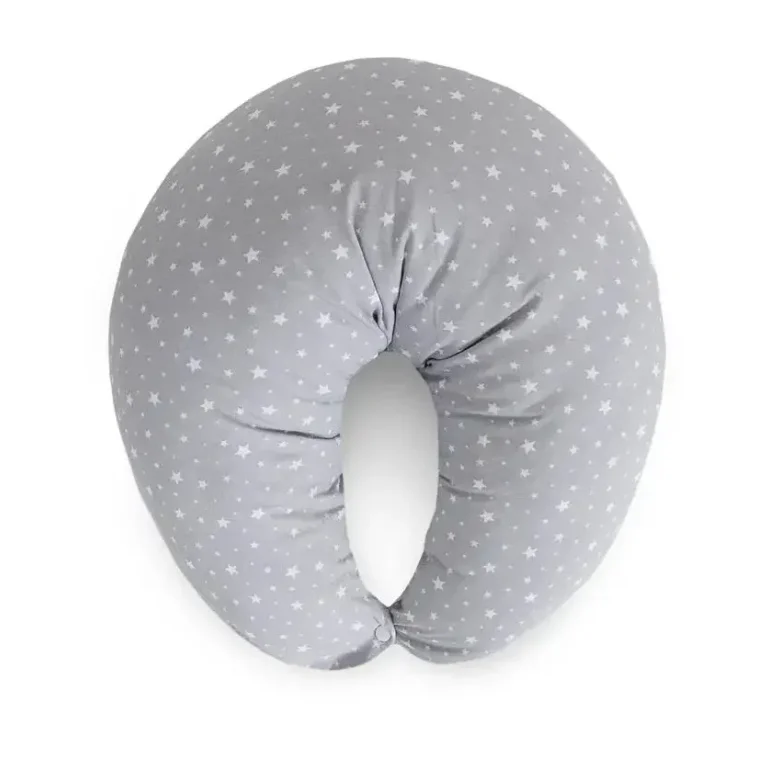 Perna pentru maternitate Ceba Baby Huggy Jersey Basic Grey Stars foto