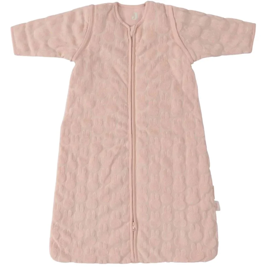 Спальный мешок с отстёгивающимися рукавами Jollein Miffy Jacquard Wild Rose, 70 см