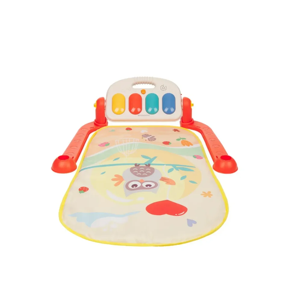 Игровой коврик KikkaBoo Happy Owl Orange foto