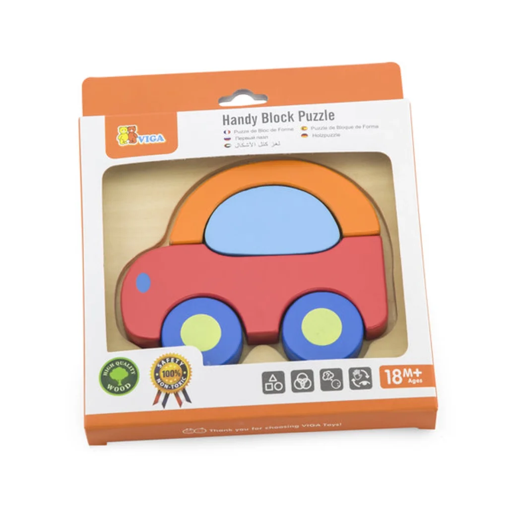 Mini puzzle cu diferite forme “Automobil”