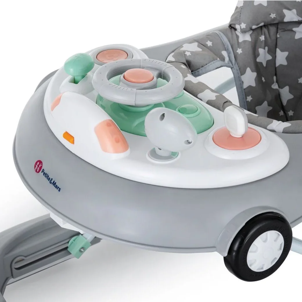 Premergator muzical Petite&Mars Cabrio Grey