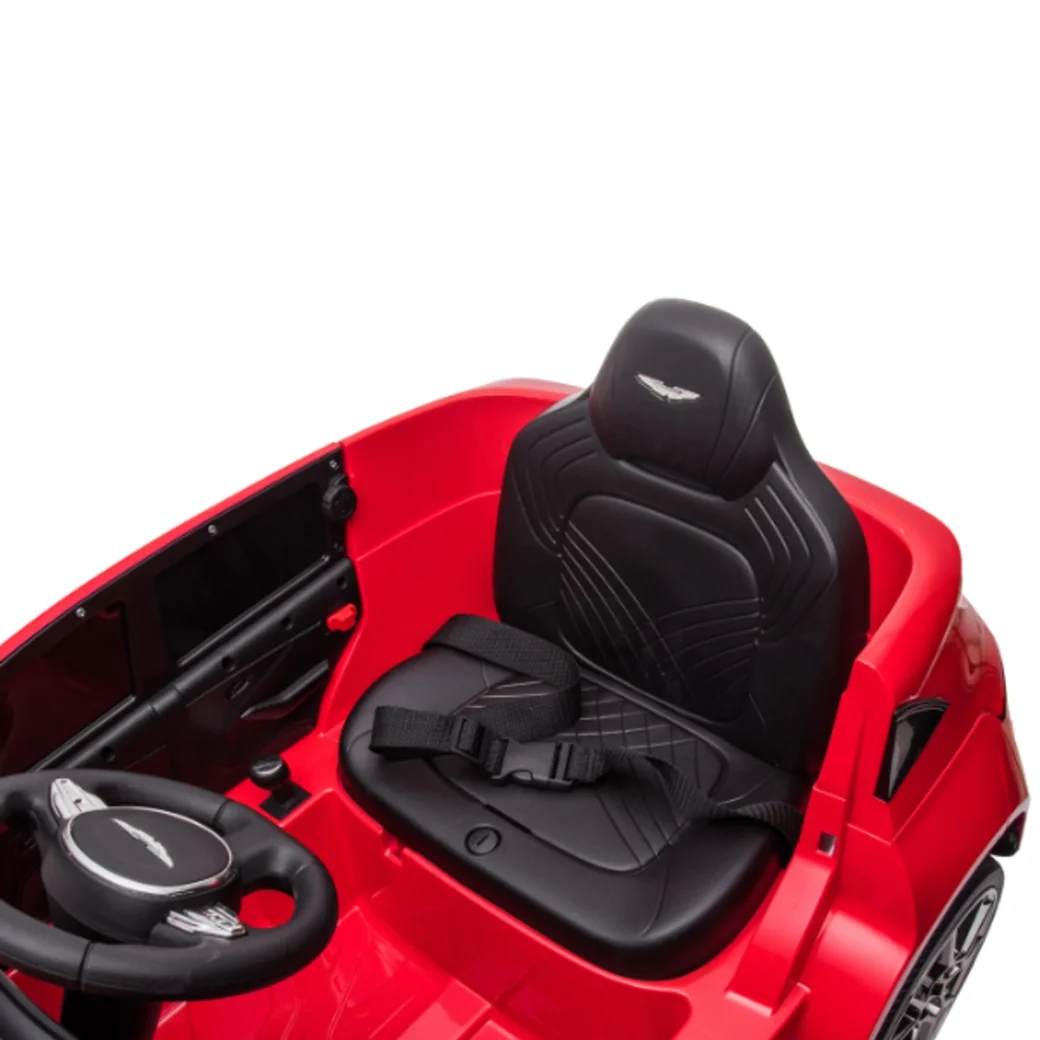 Mașinuța electrică ASTON MARTIN, 12V7Ah, motor 390x2, roti EVA