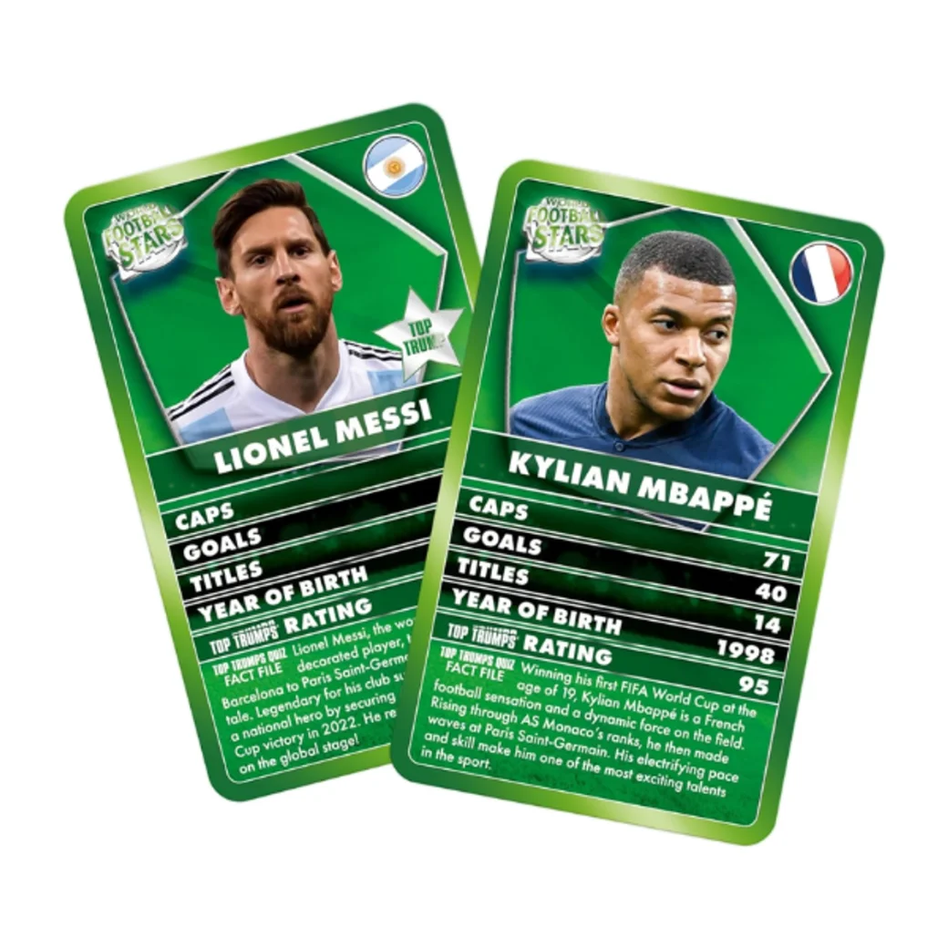 Joc de masă Top Trumps Specials  "World Football Stars"