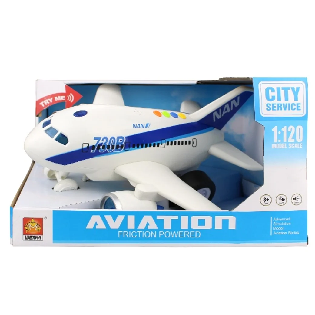 1:120 Avion cu inertie "Planebus 730B" (lumina/sunet)