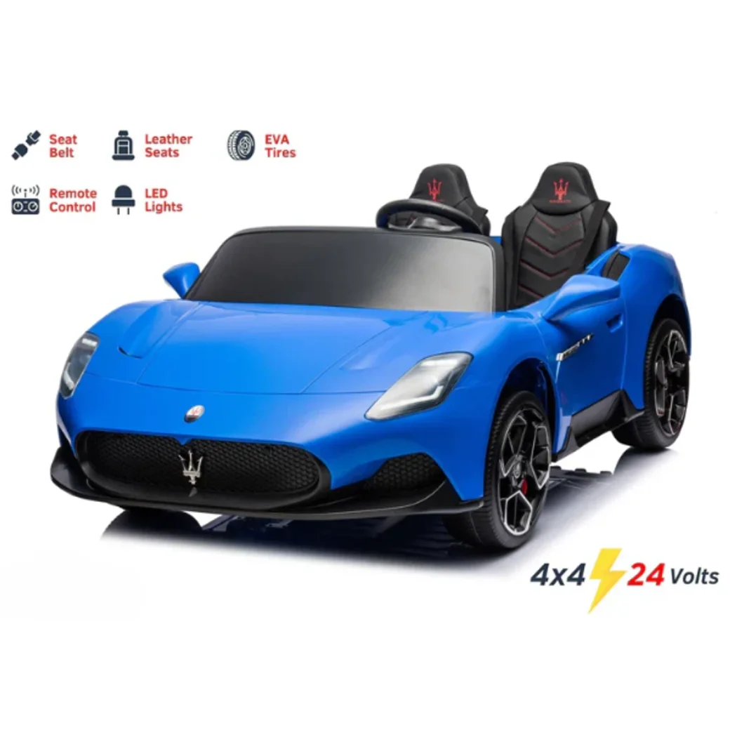 Mașinuța electrică MASERATI MC20, 12V7AHx1, motor 540x2, roti EVA
