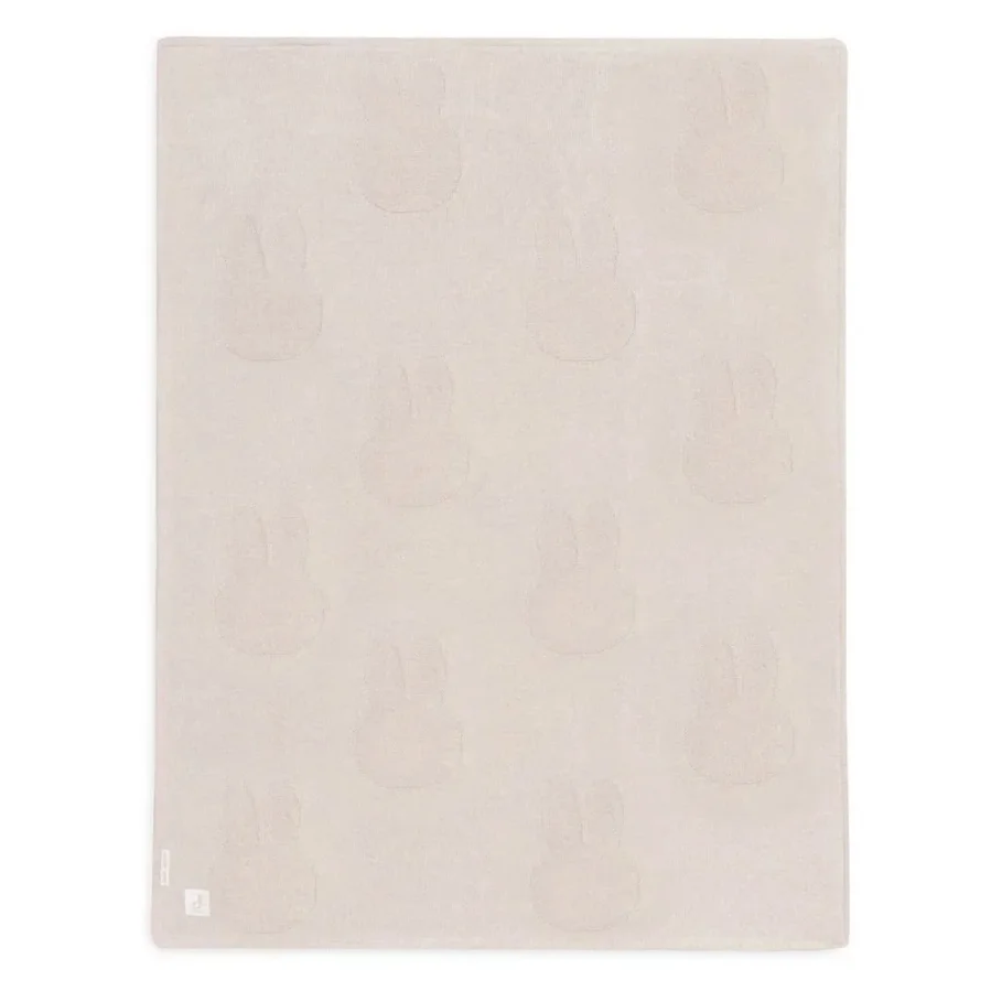 Paturica Jollein Miffy Nougat/Coral Fleece, 75x100 cm