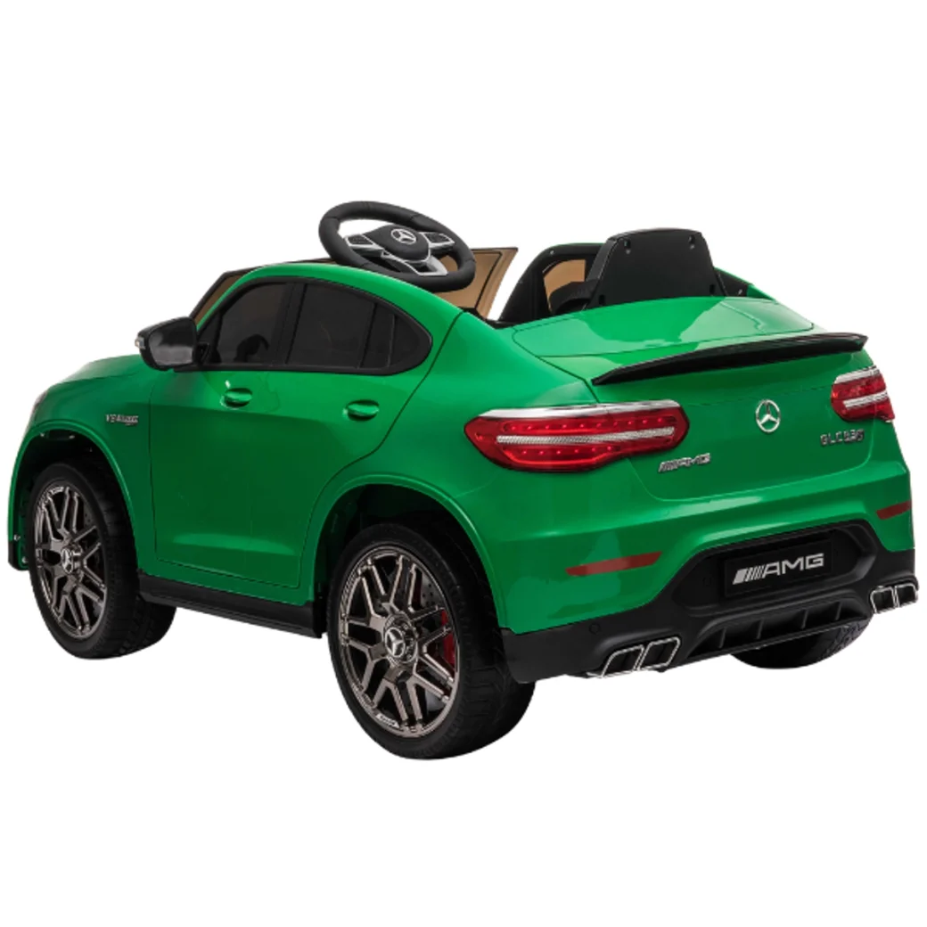 Masinuta electrica MERCEDES-BENZ AMG GLC 63S, 12V7Ah, motor 390x2, roti EVA