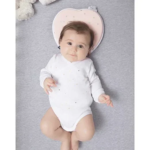 Подушка анатомическая для поддержания головы ребенка Babymoov Lovenest Original Pink foto