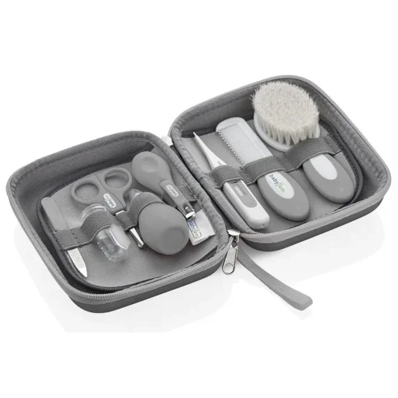 Set pentru ingrijire BabyJem Gri, 9 piese foto