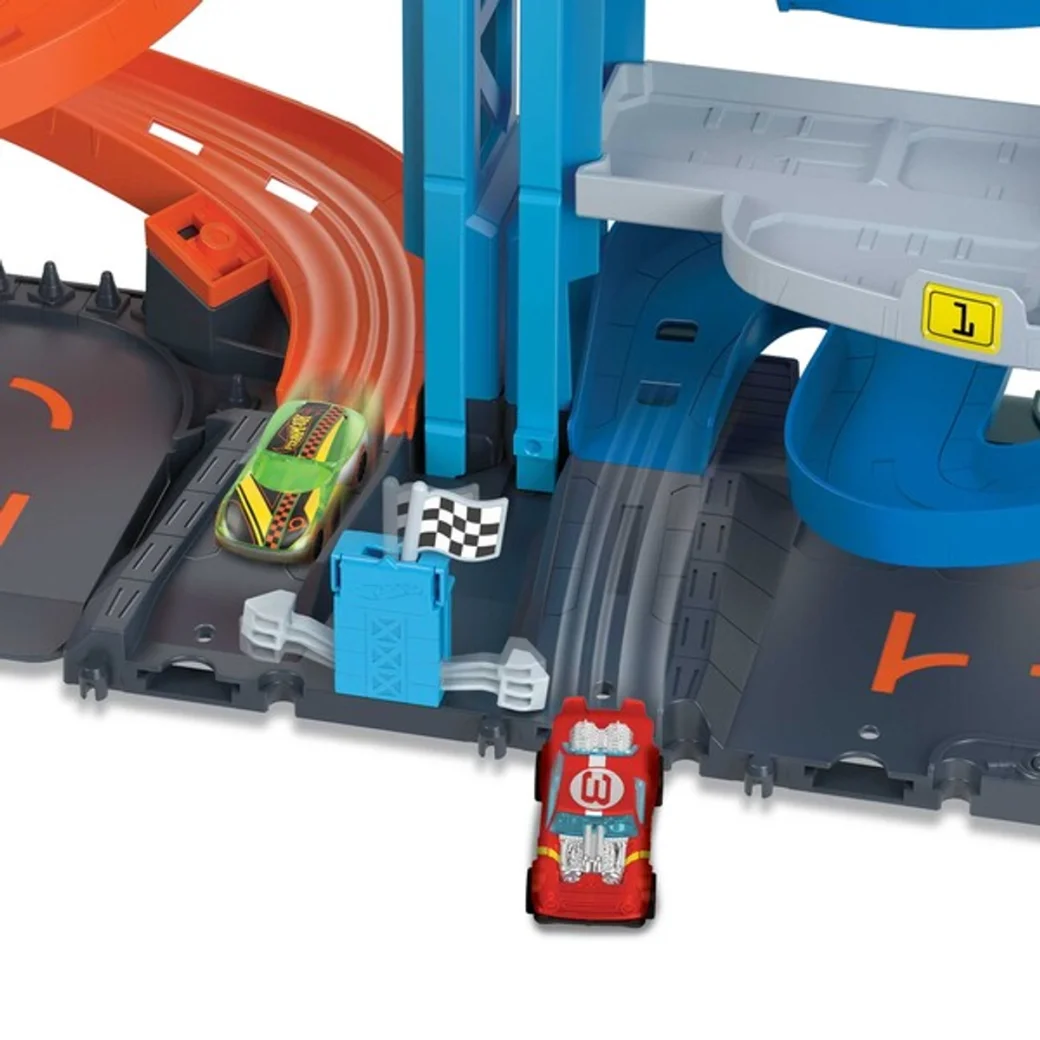 Hot Wheels Set de joc "Turn-transformer de curse urbane"
