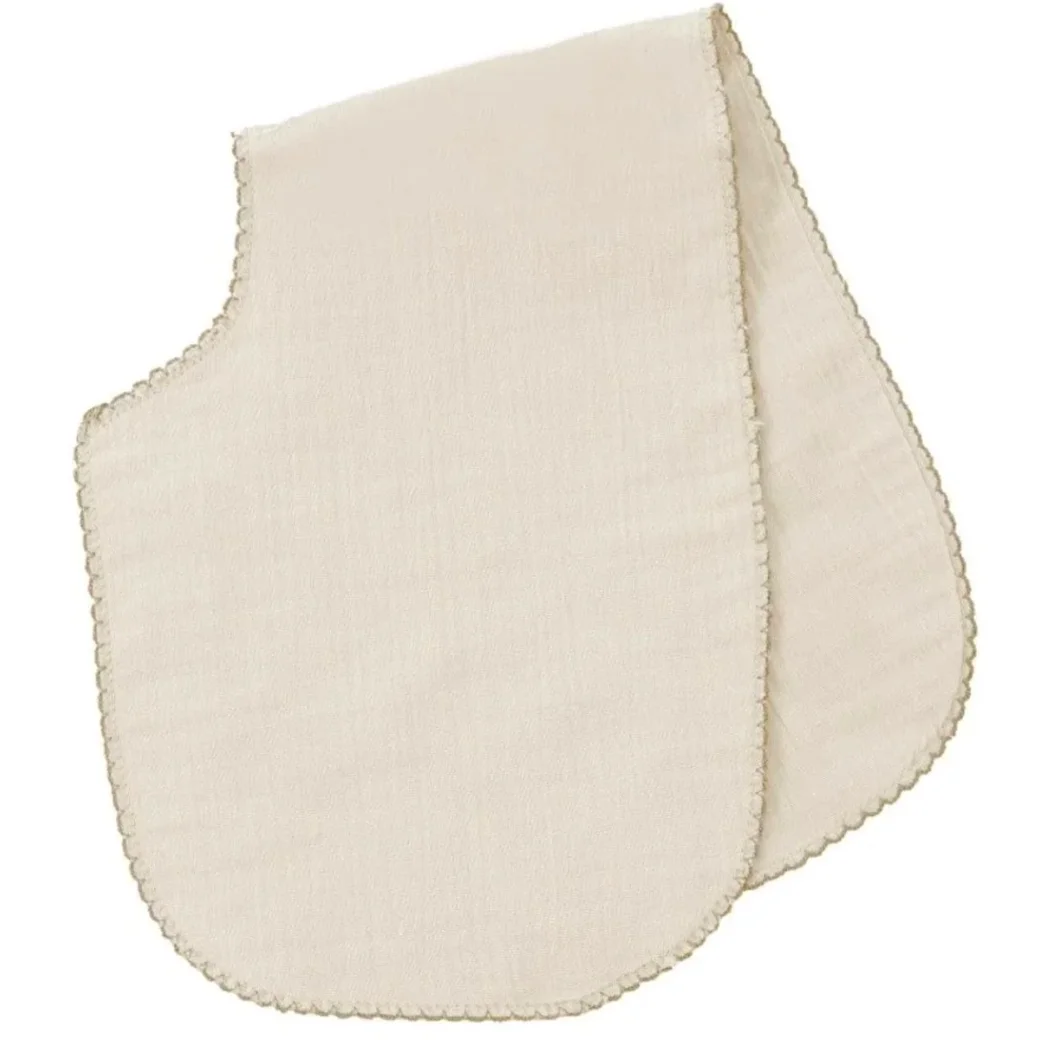 Платочек из муслина BabyJem Ecru, 22x57 см