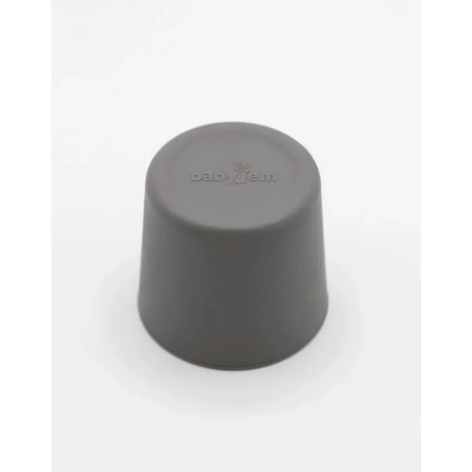 Силиконовая чашка BabyJem Grey