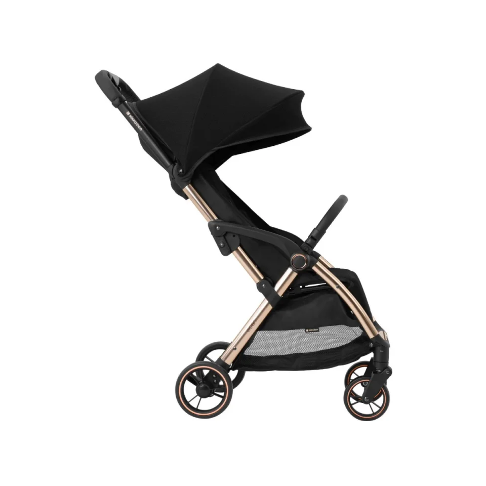Carucior cu pliere automata KikkaBoo Eden Black