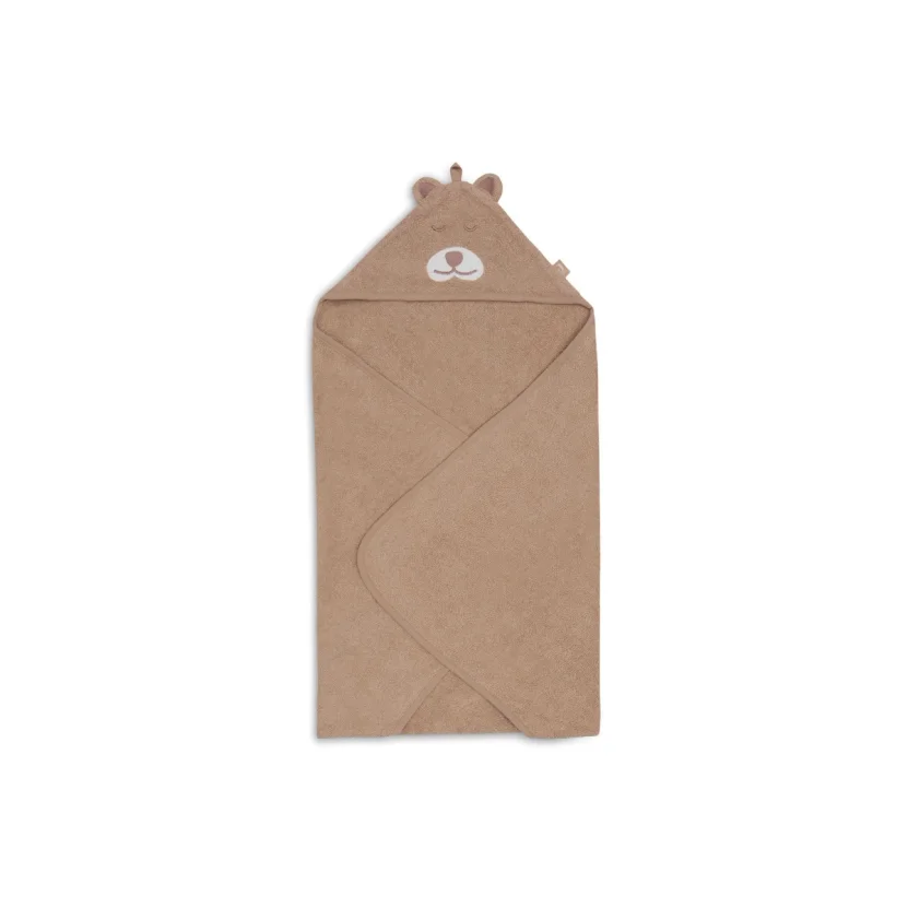 Prosop cu gluga Jollein Terry Jungle Jambo Cheetah, 75x75 cm