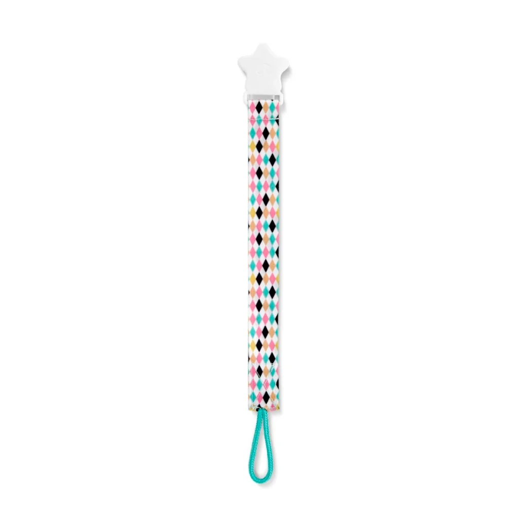 Цепочка для пустышки BabyJem Multicolor
